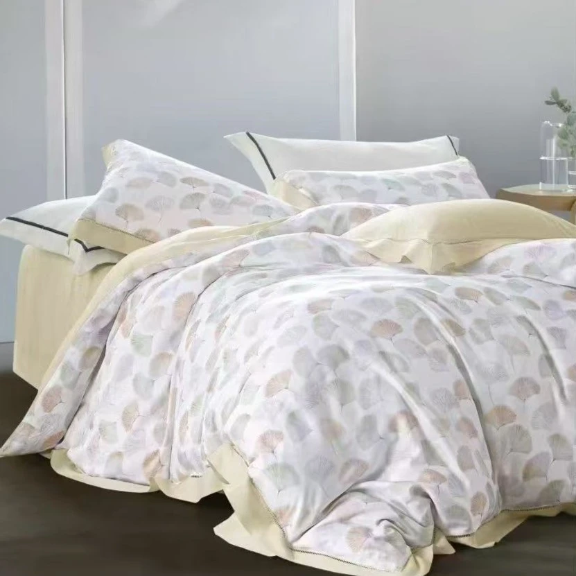 纯棉床单2.45x2.5米 柔顺亲肤简约印花舒服亲肤耐磨四季通用