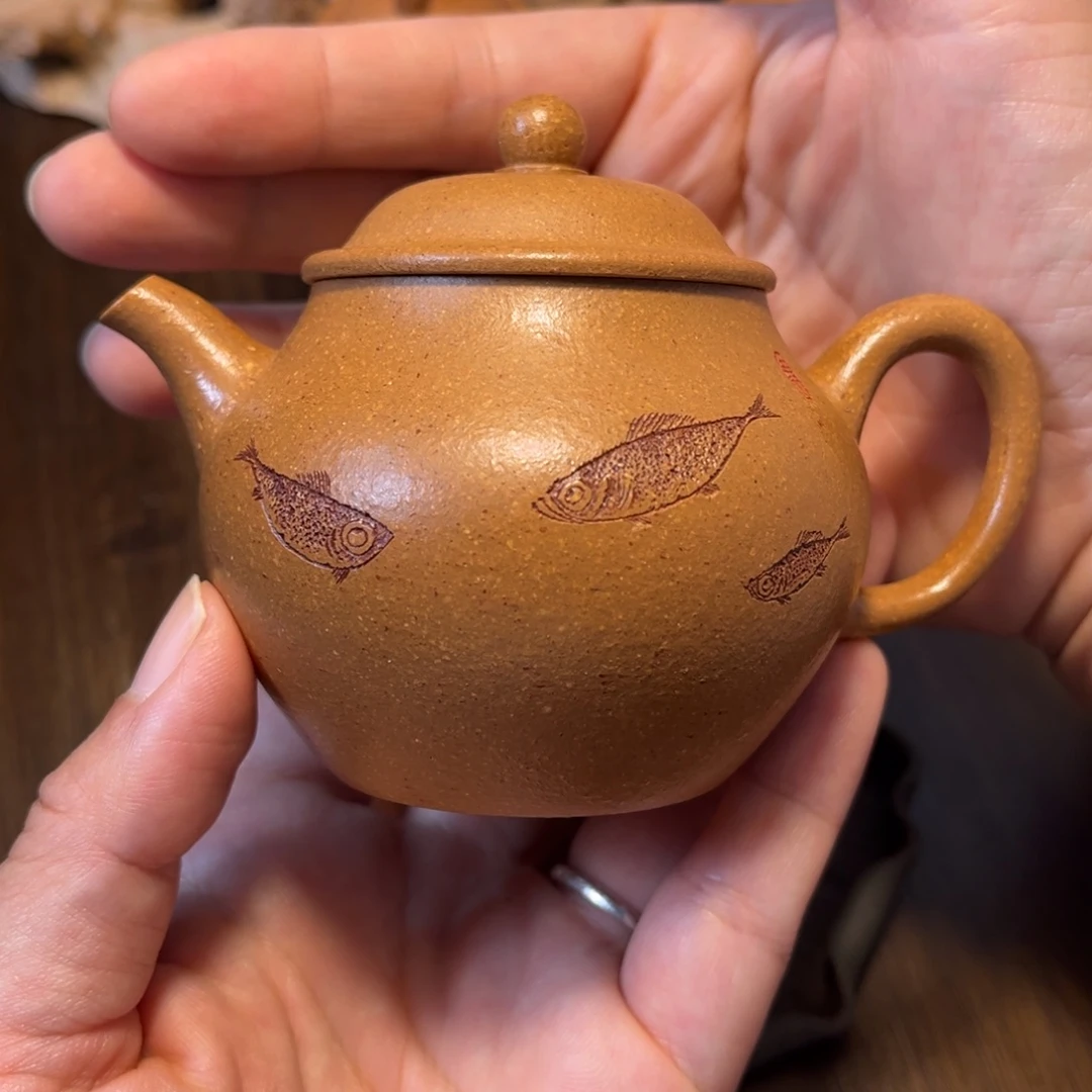 茶壶紫砂宜兴紫砂茶具半手工制作