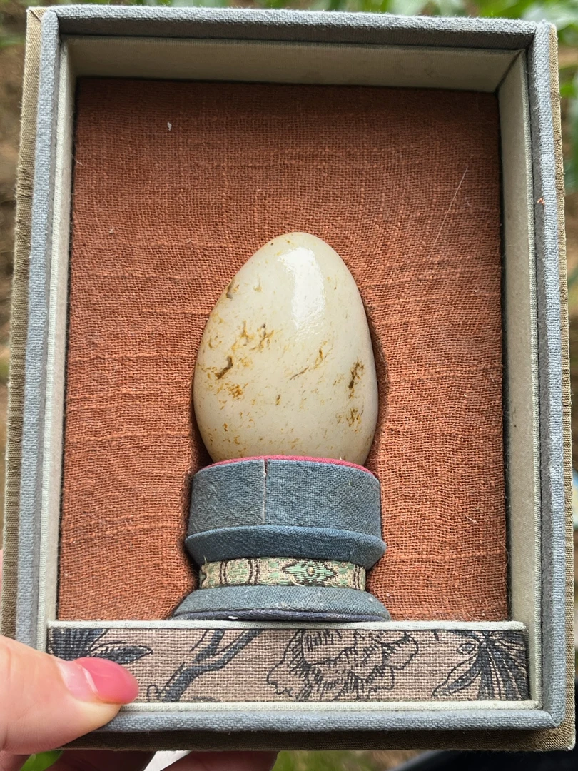 【底价已开价,不议价】146克和田玉秋梨皮把件图文031