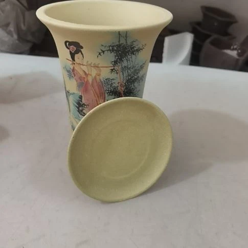 紫砂宜兴紫砂兰花盆一个