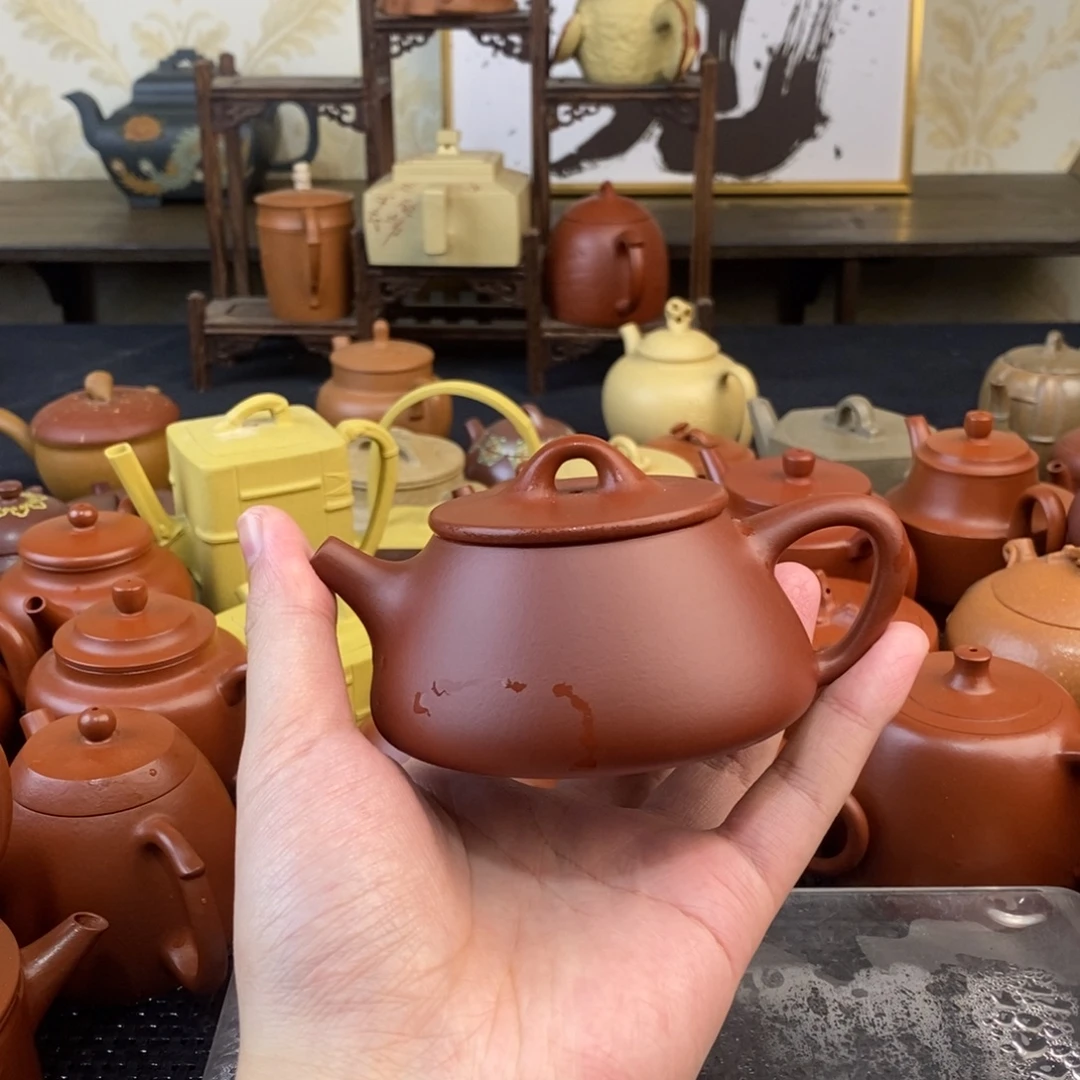 微瑕紫砂壶套装等各种