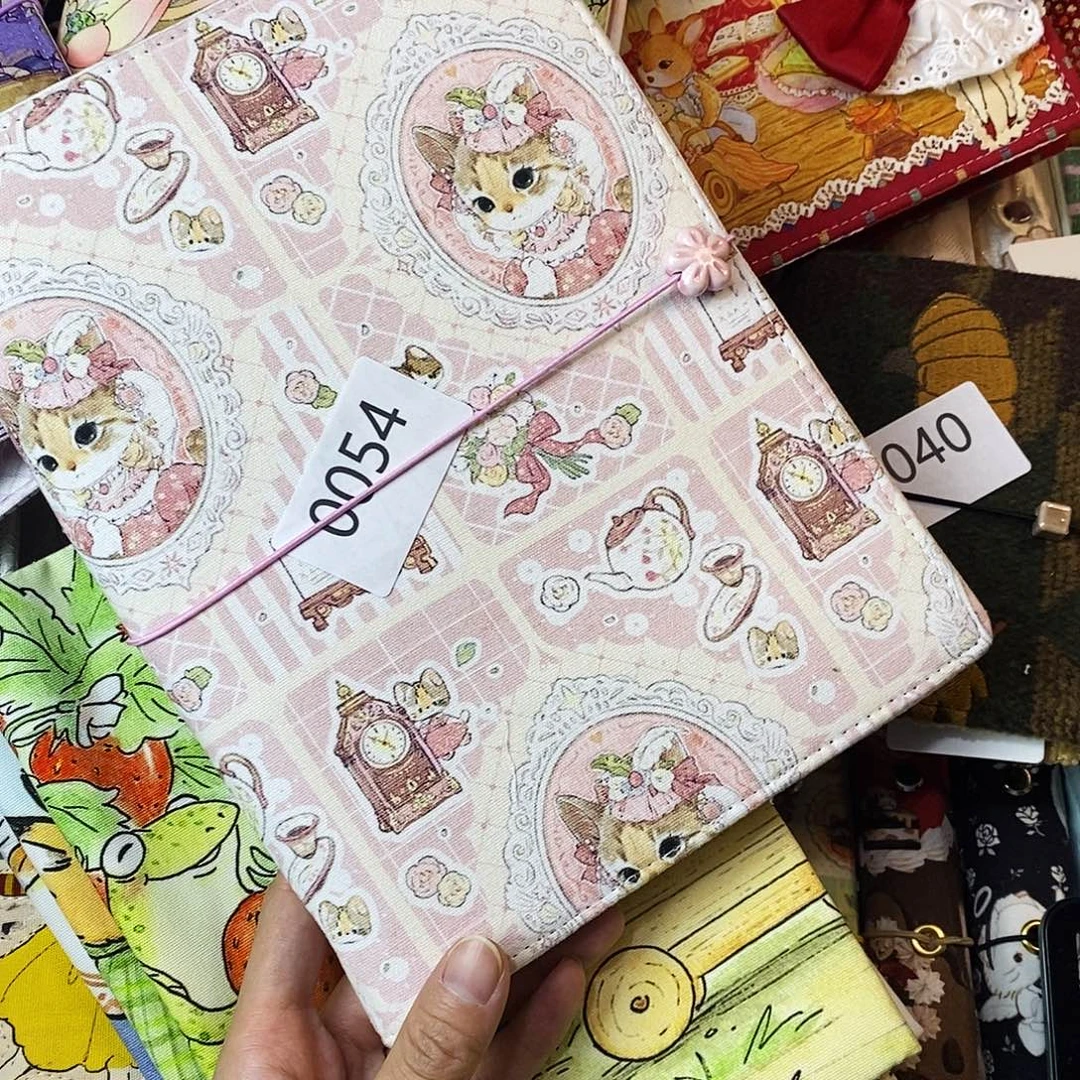 织绣A5 活页不送纸054