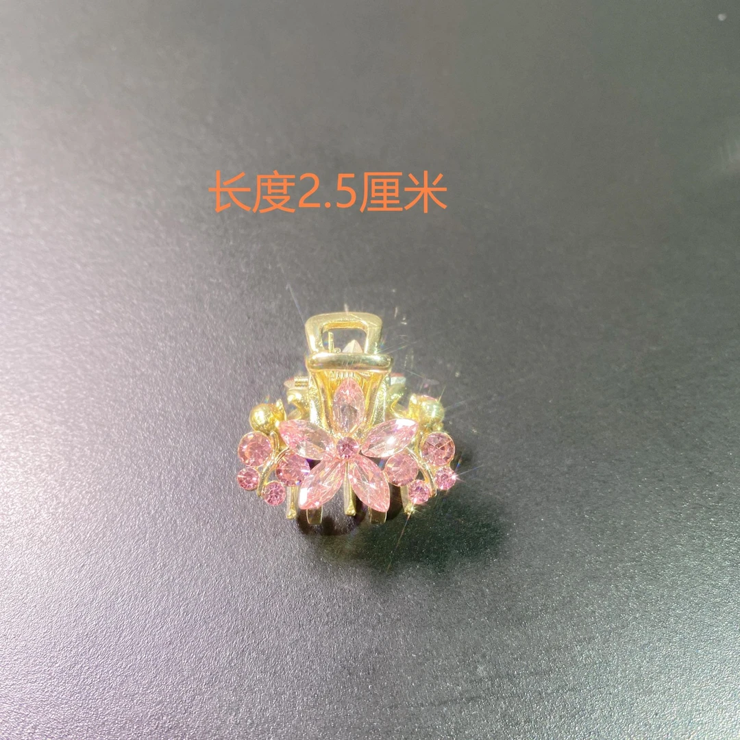 【BAOYIN 宝茵】原创设计师水晶樱花小抓夹~8106