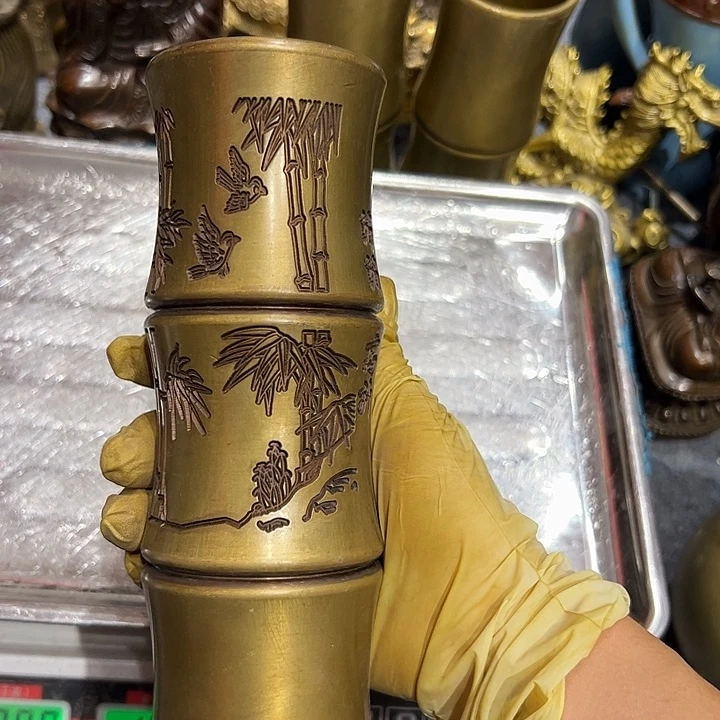 微瑕疵黄铜摆件工艺品