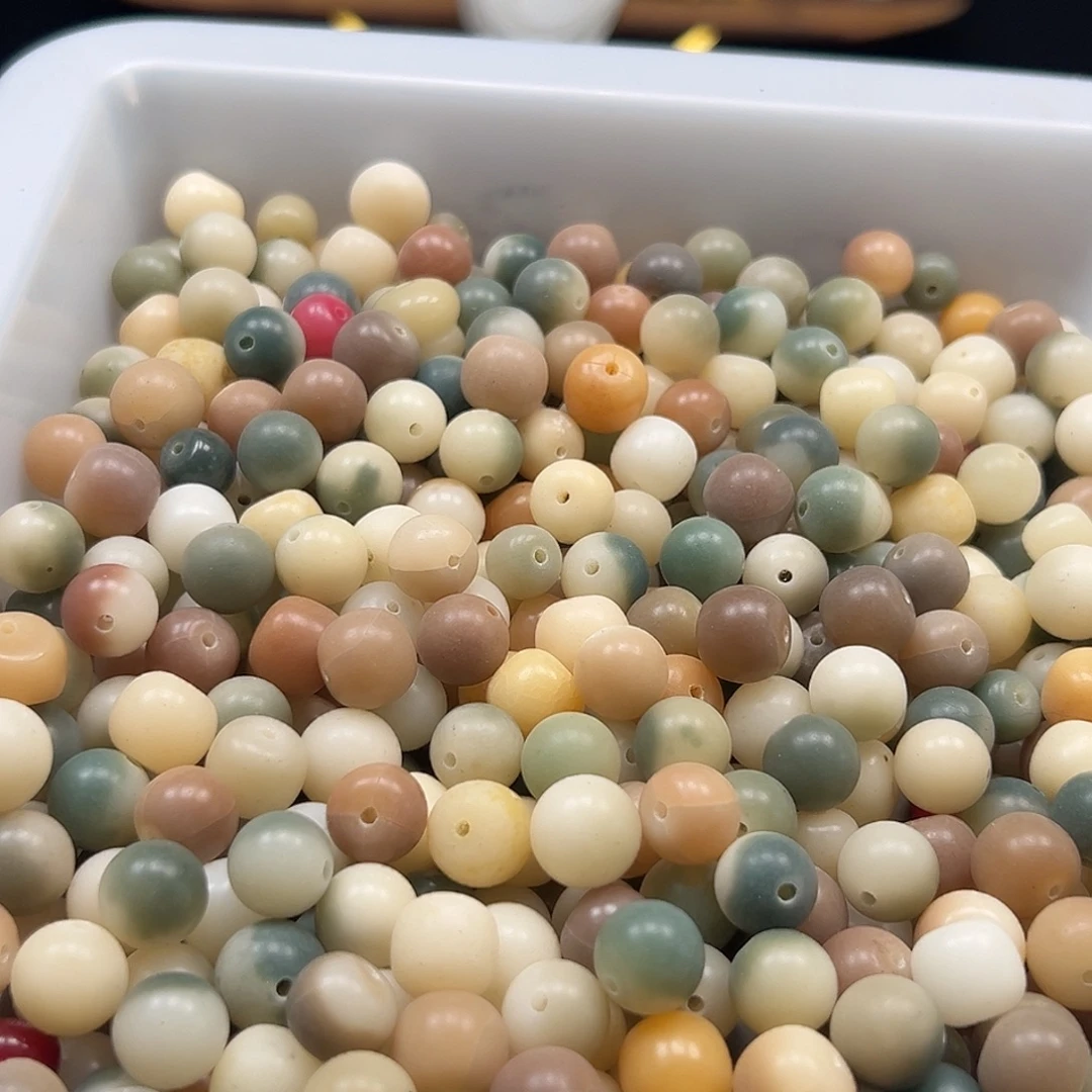 手串菩提根/象牙果瑕疵混200颗有裂