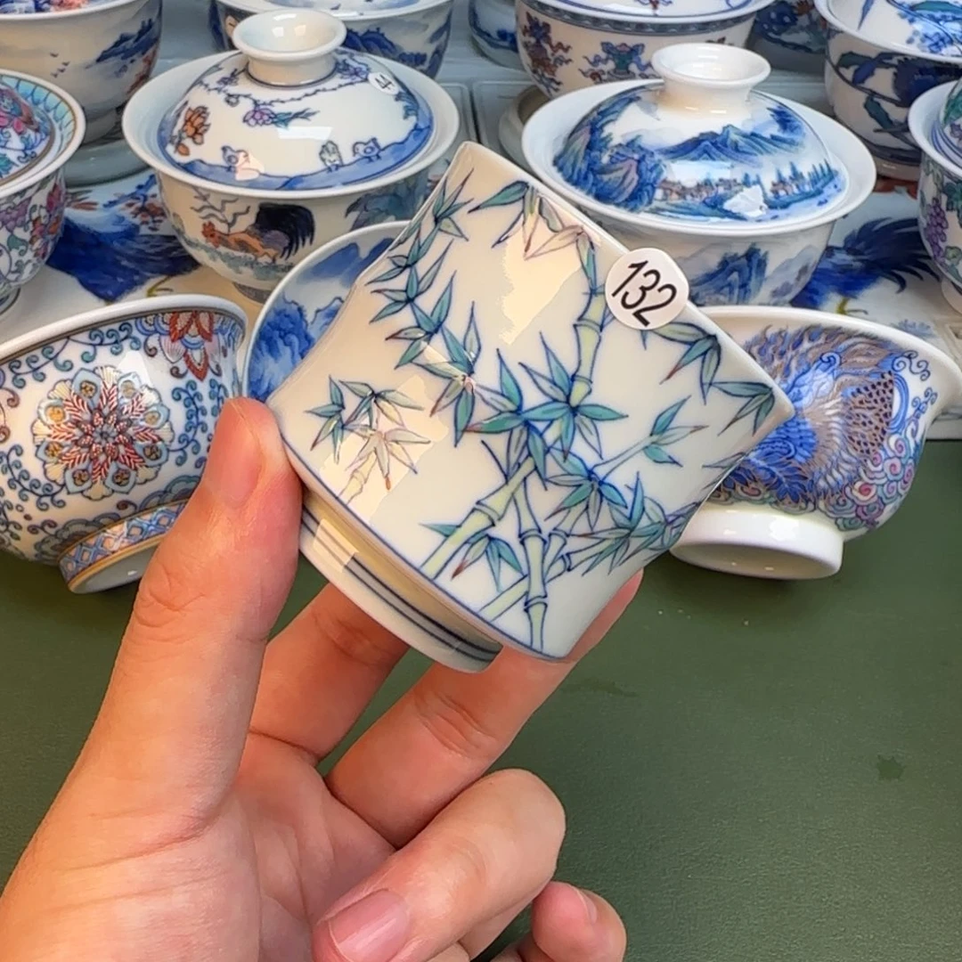 彦祖纯手绘手工茶具132