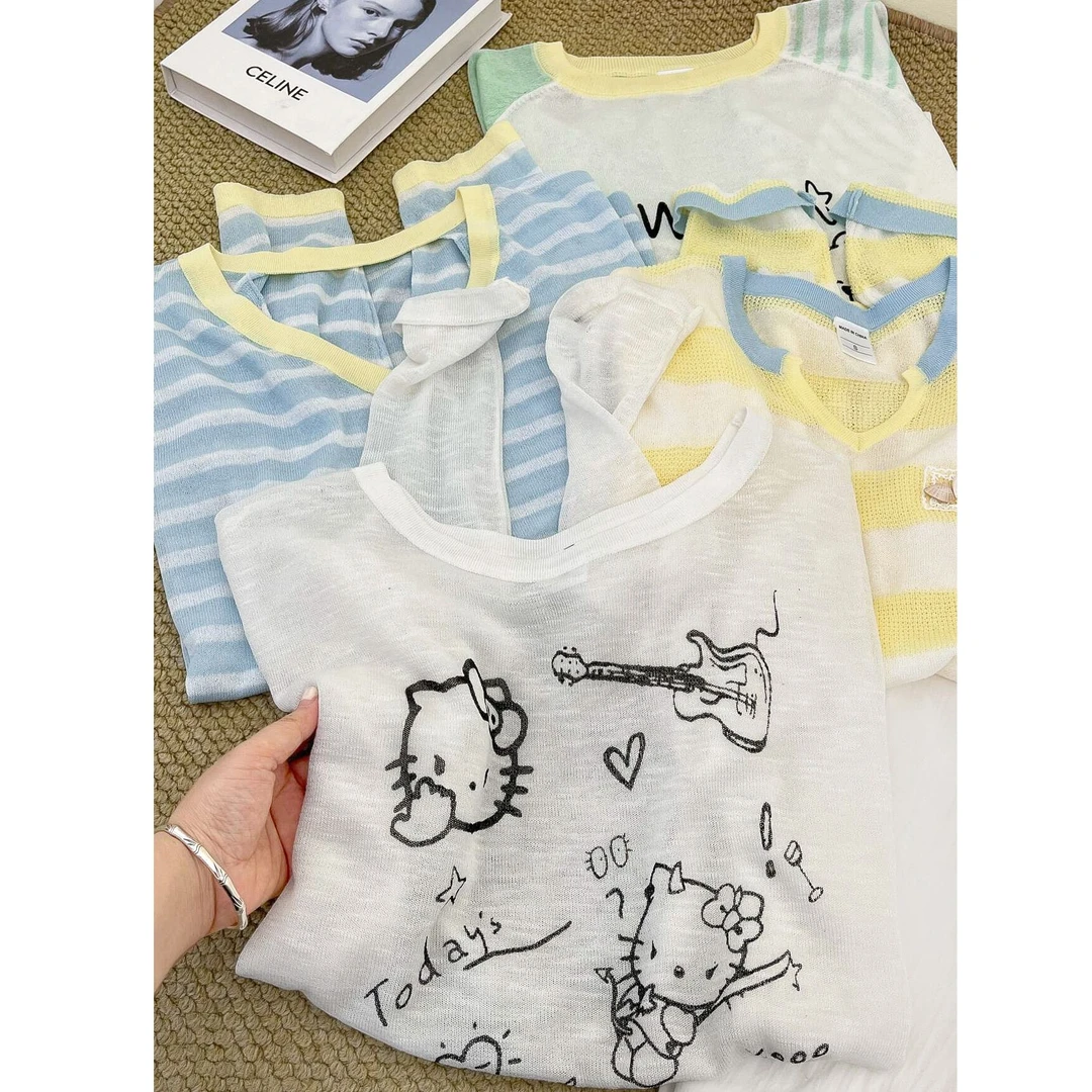 【防晒合集】海边薄款宽松慵懒罩衫女韩系chic夏日百搭微透防晒衫