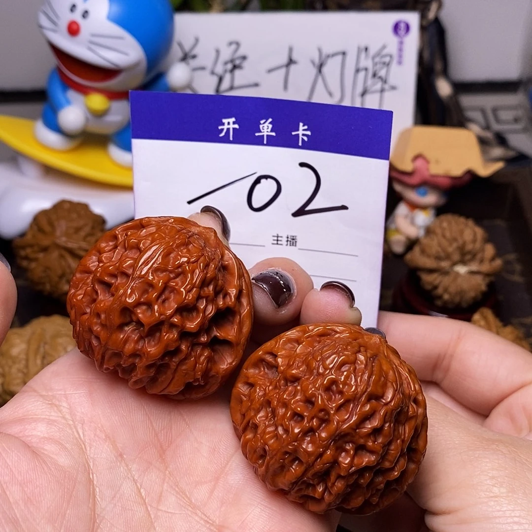 吊坠桃核文玩核桃大团圆44做旧n