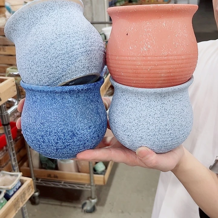 有孔.凑单10元陶瓷花盆发货！