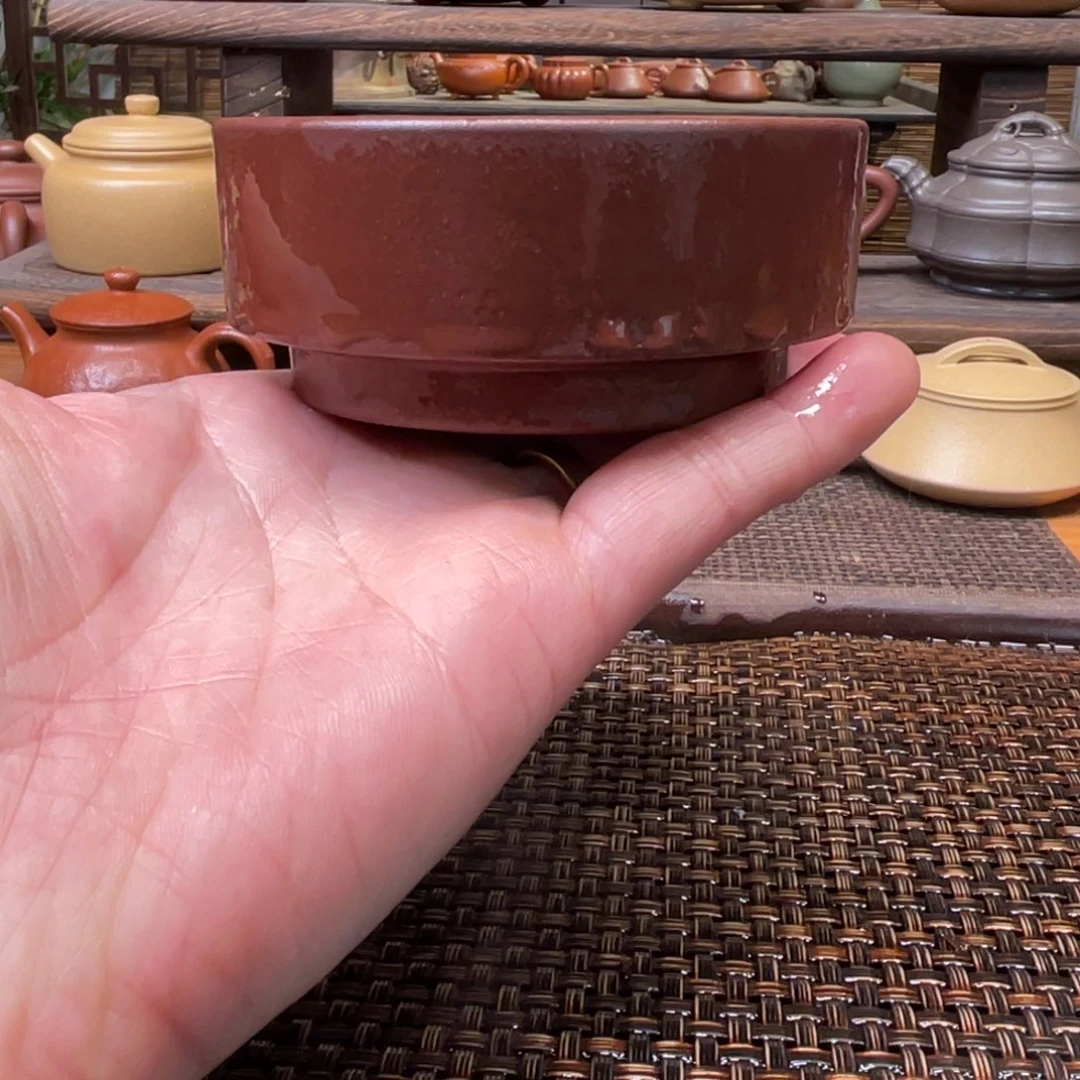 紫砂茶壶宜兴原矿紫砂手工制70