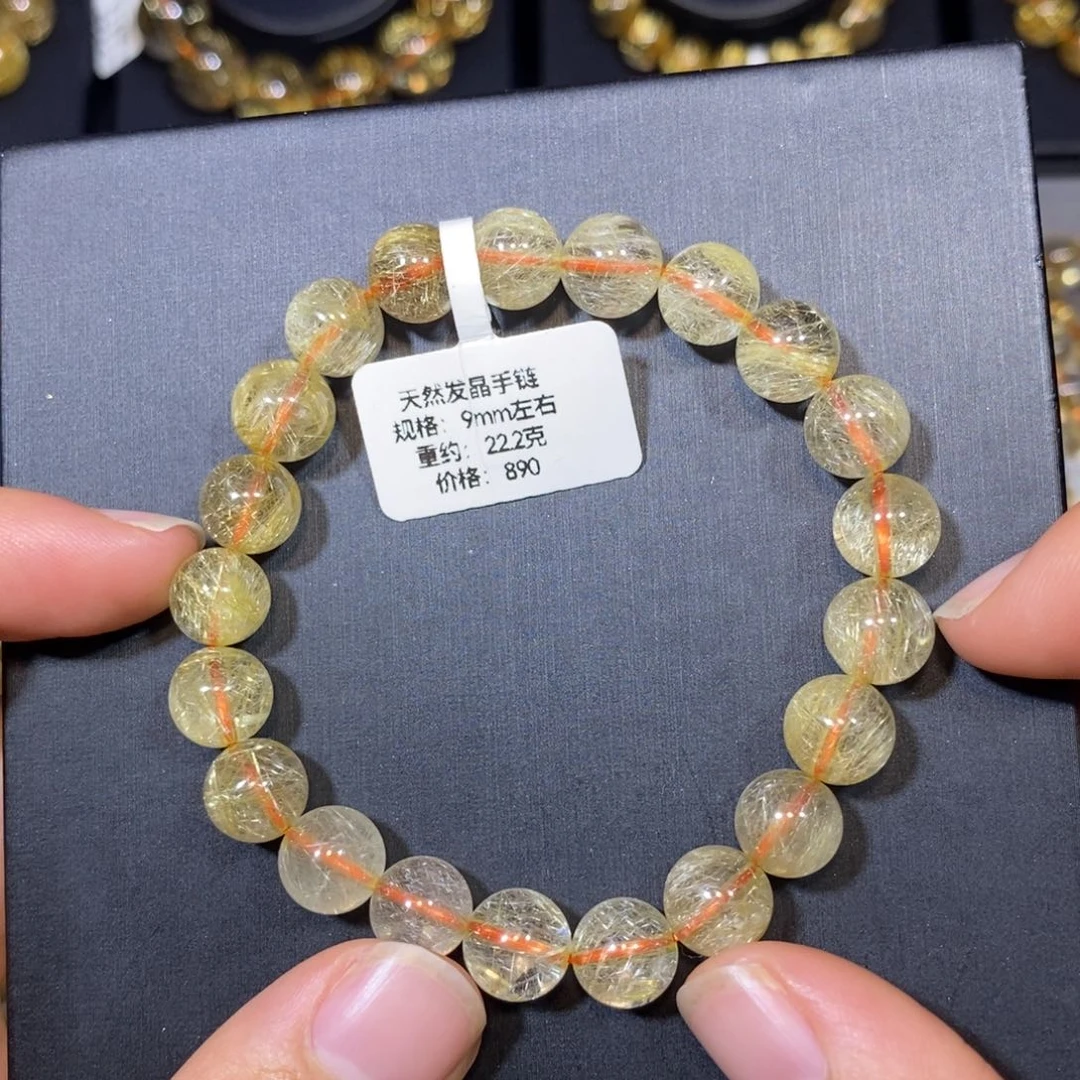 未镶嵌手链水晶手链9mm 瑾