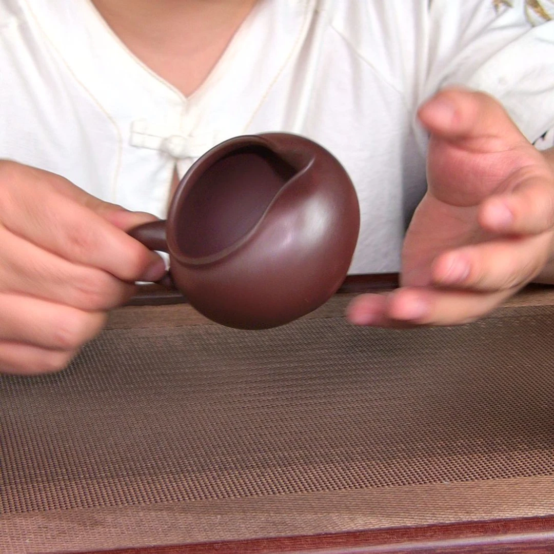 茶杯紫砂高货放漏