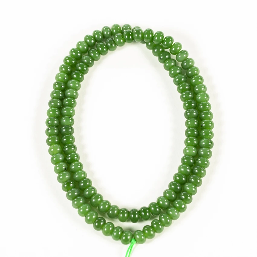 碧玉苹果绿珠串 8x6mm