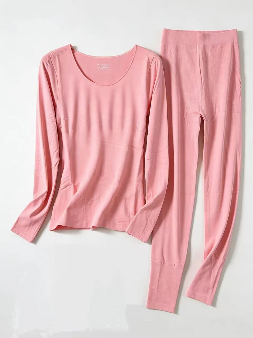 【紧致塑形】秋冬保暖内衣亲肤透气修身美体套装59002C