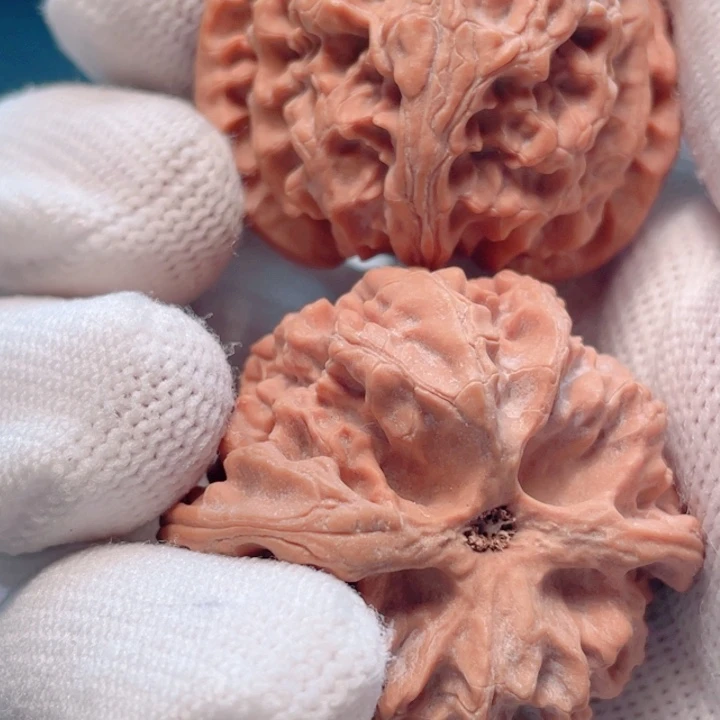 文玩核桃把件狂***牛苹果园