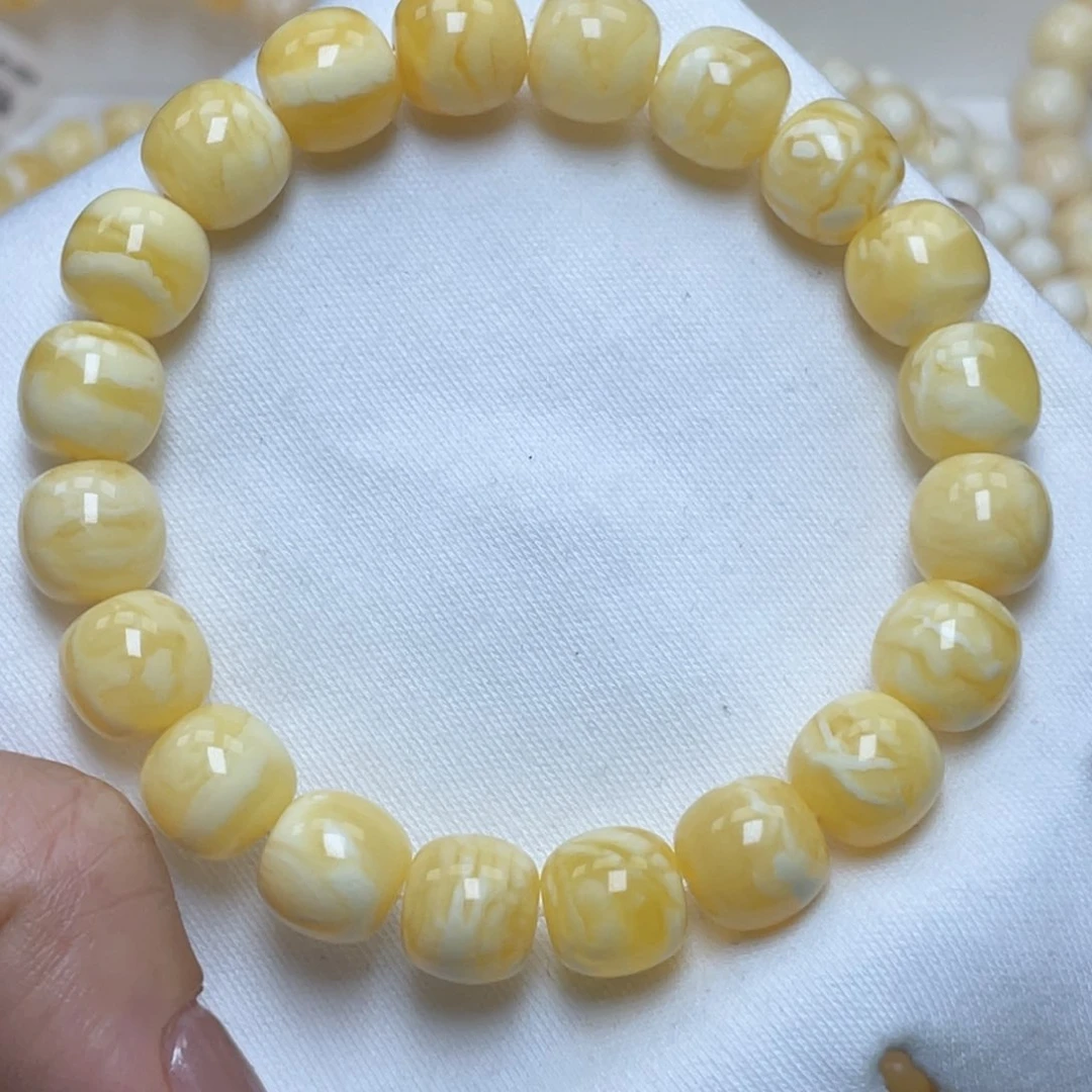 裸石蜜蜡未镶嵌3*311m蜜蜡手串