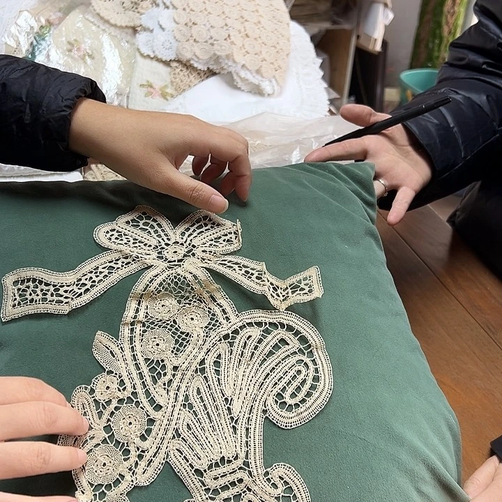 毛绒亚麻棉042-花篮