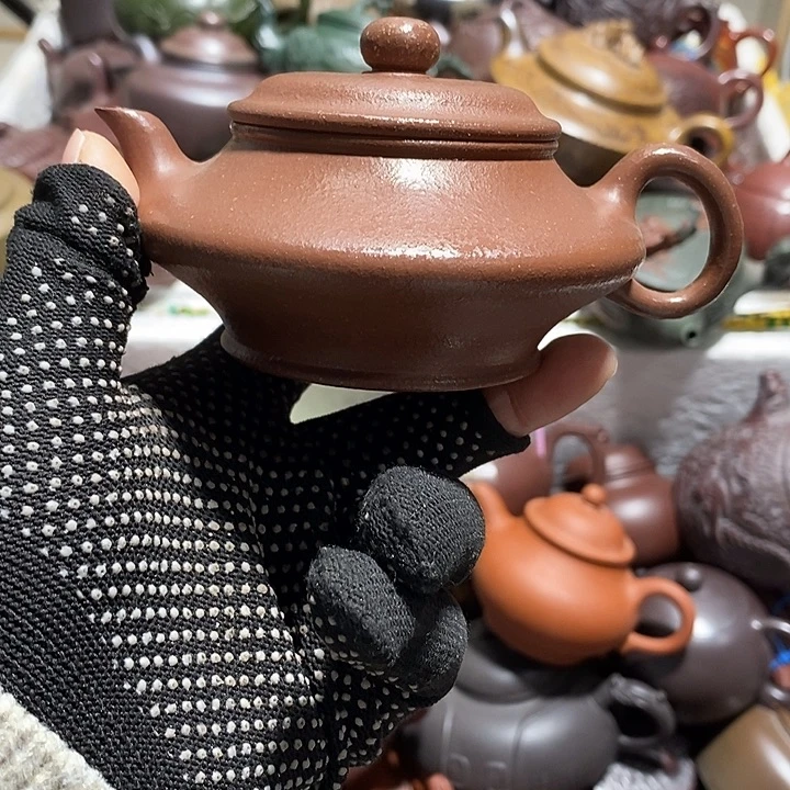 紫砂茶壶微瑕口磕