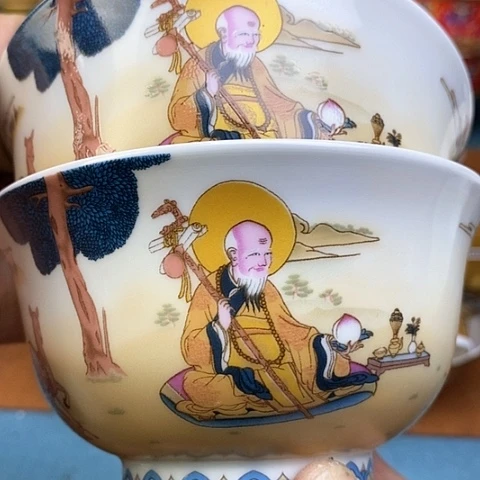 景德镇陶瓷藏式茶碗