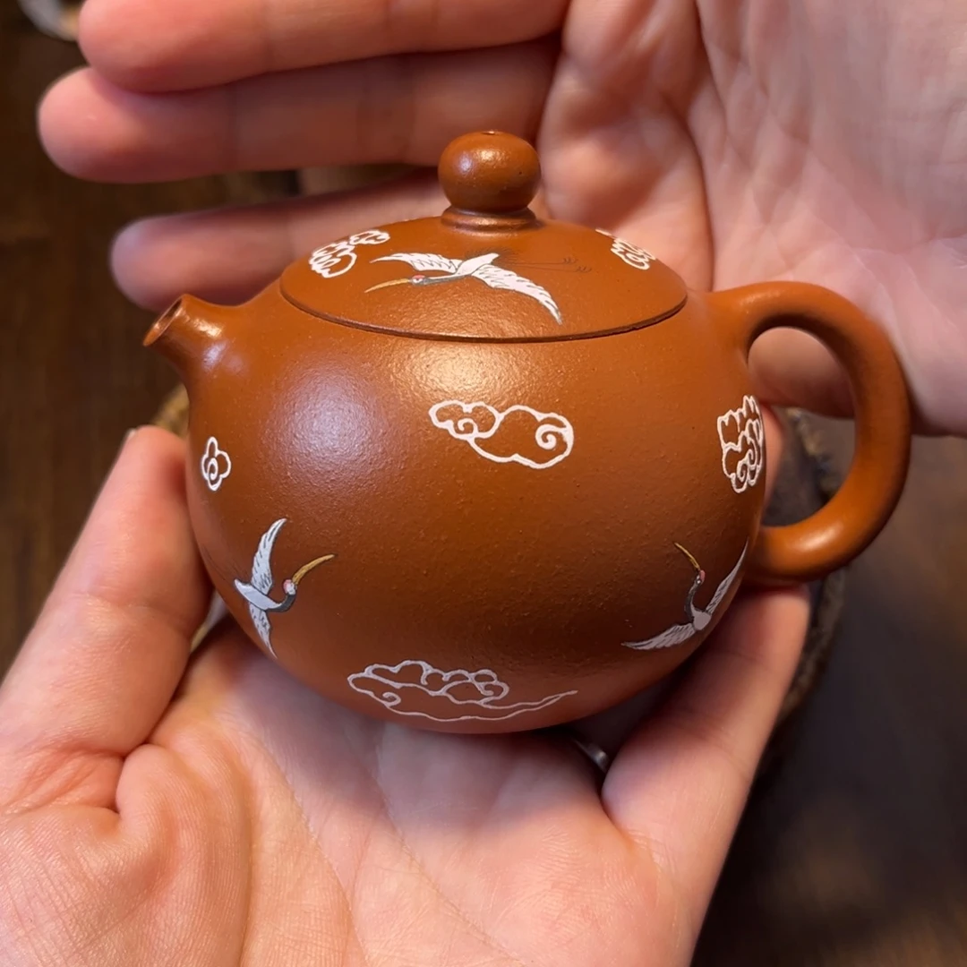 茶壶紫砂宜兴紫砂茶具半手工制作