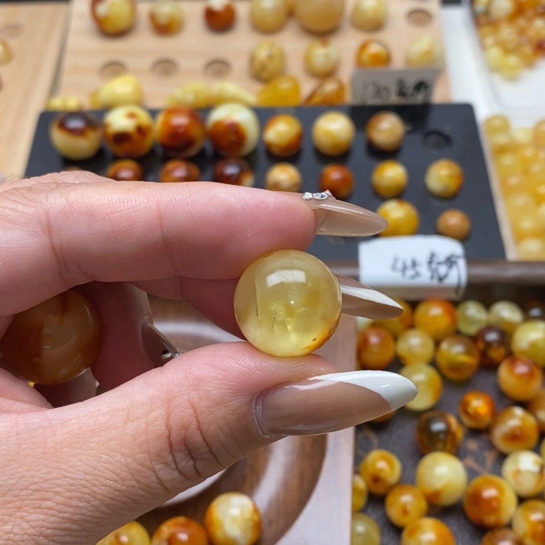 安***计琥珀未镶嵌珠宝奇石蜜蜡