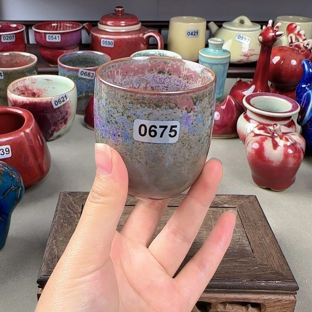 小鸿钧瓷 泥泥钧瓷0675