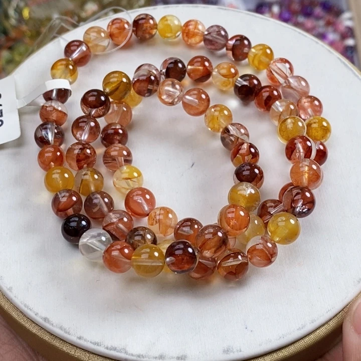 水晶手链未镶嵌衝C672 多圈