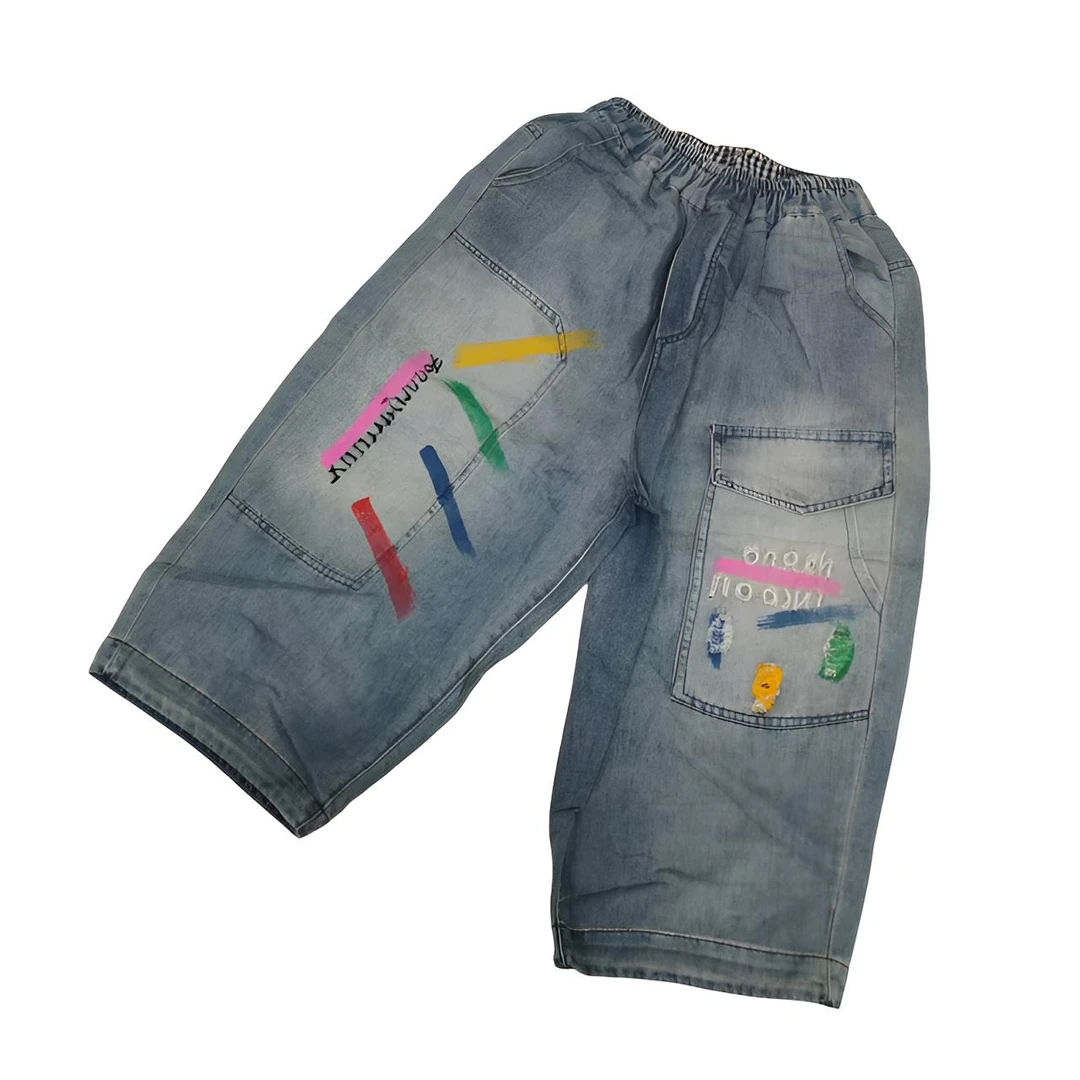 88009（飞儿同款）牛仔短裤显瘦百搭洋气衣服女天丝牛仔裤