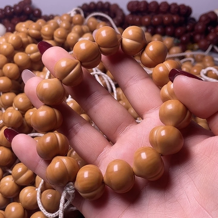 手串猴头核桃17尺寸镜面柯基屁桃手持全品无暇