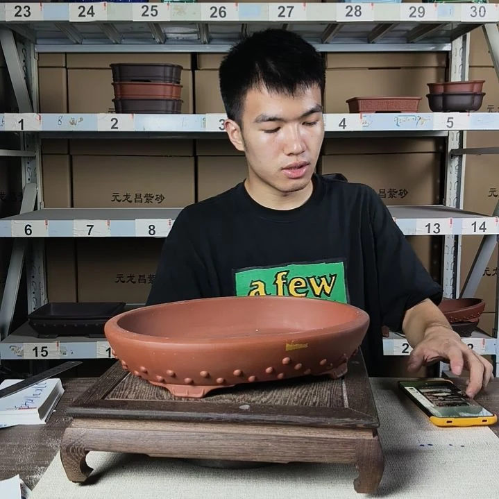 宜兴紫砂花盆厂家直销，