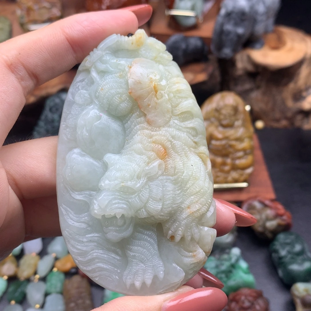 天***运定制翡翠未镶嵌翡翠