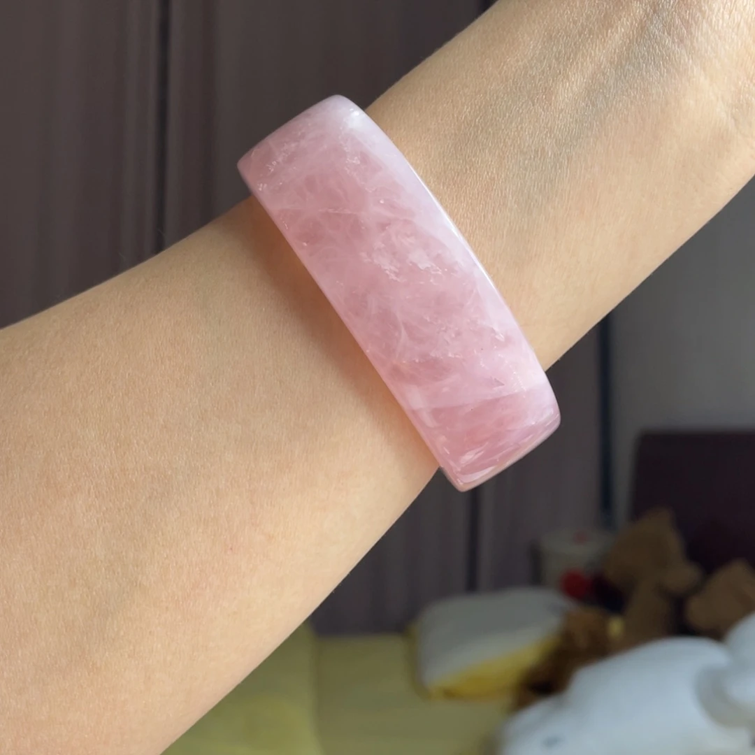 水晶手镯59.8圈口5号未镶嵌