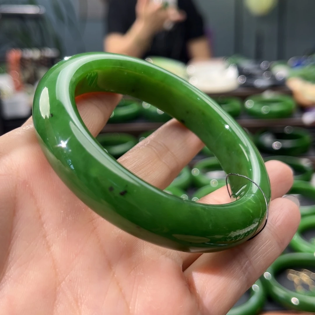 和田玉（碧玉）手镯未镶嵌