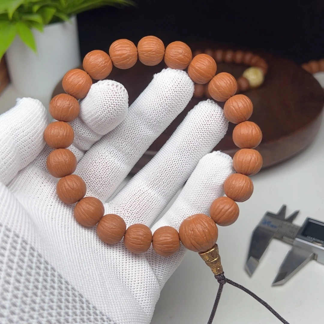 猴头核桃手串12大➕聚宝盆精卡三维同尺