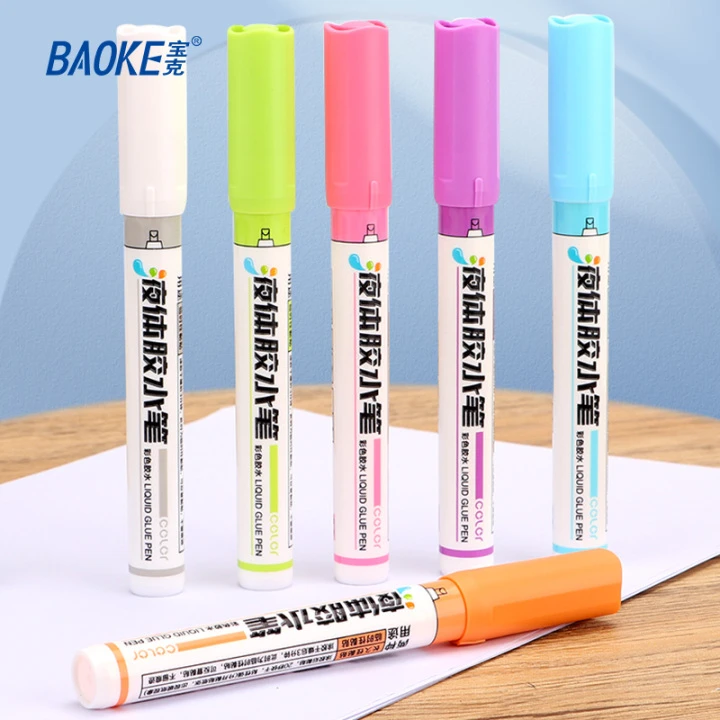 新疆包邮宝克L020液体胶水笔