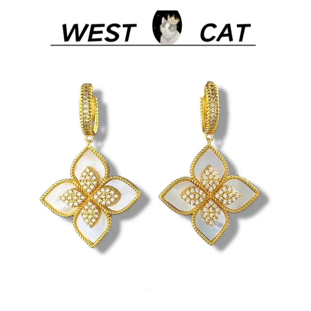 外货高品轻奢耳钉B-2599