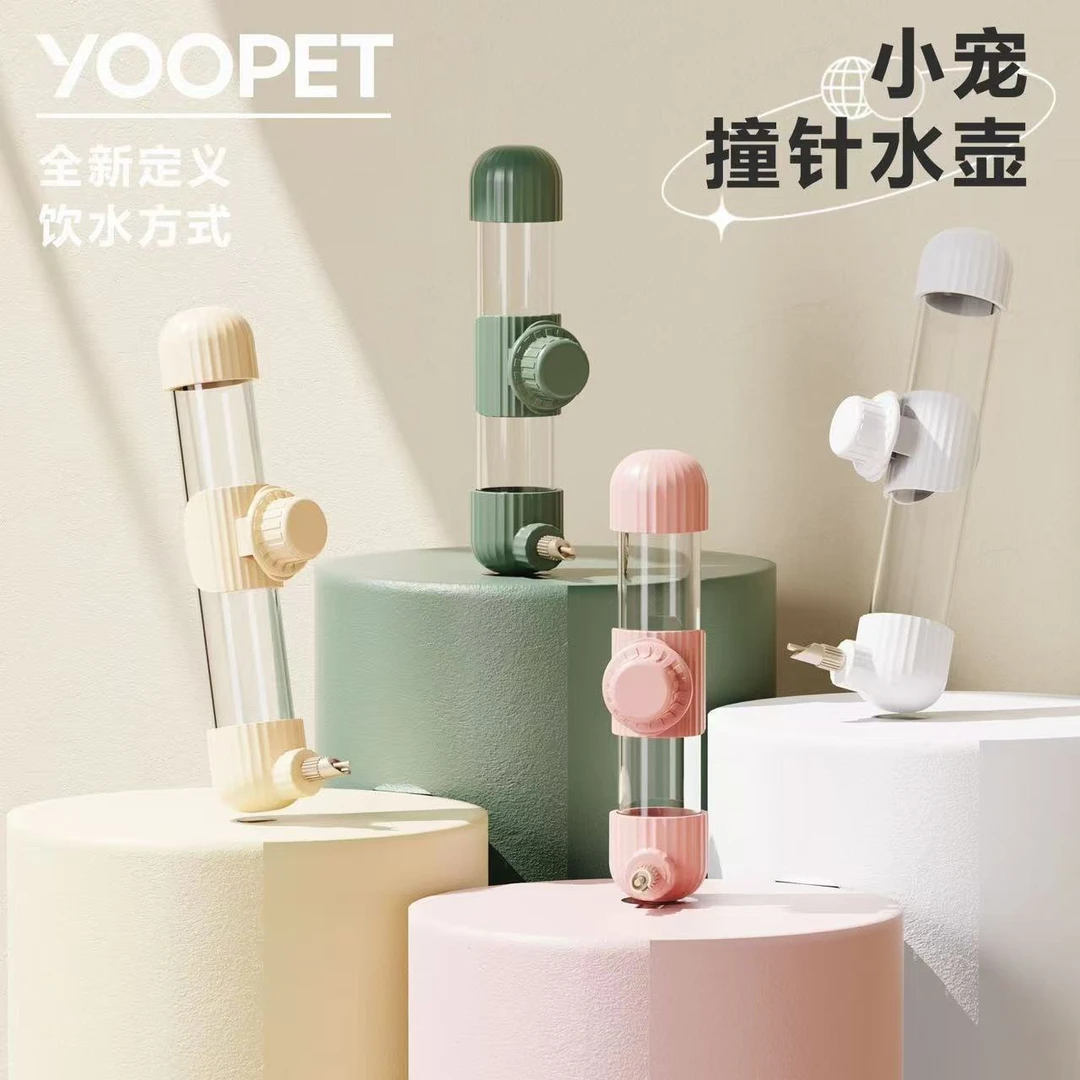 怪兽盒子鹦鹉自动喂水器撞针水壶大中小型鹦鹉笼子挂式专用饮水器