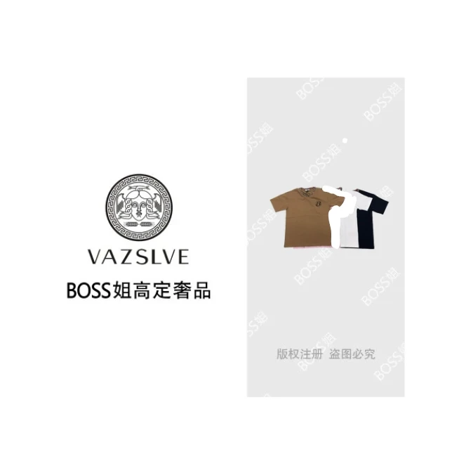 VAZSLVE/原创设计   夏季春夏宽松圆领短袖T恤【3630】