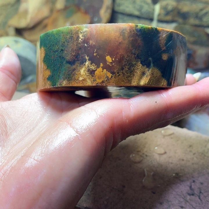 定制玛瑙追***霞定制手镯