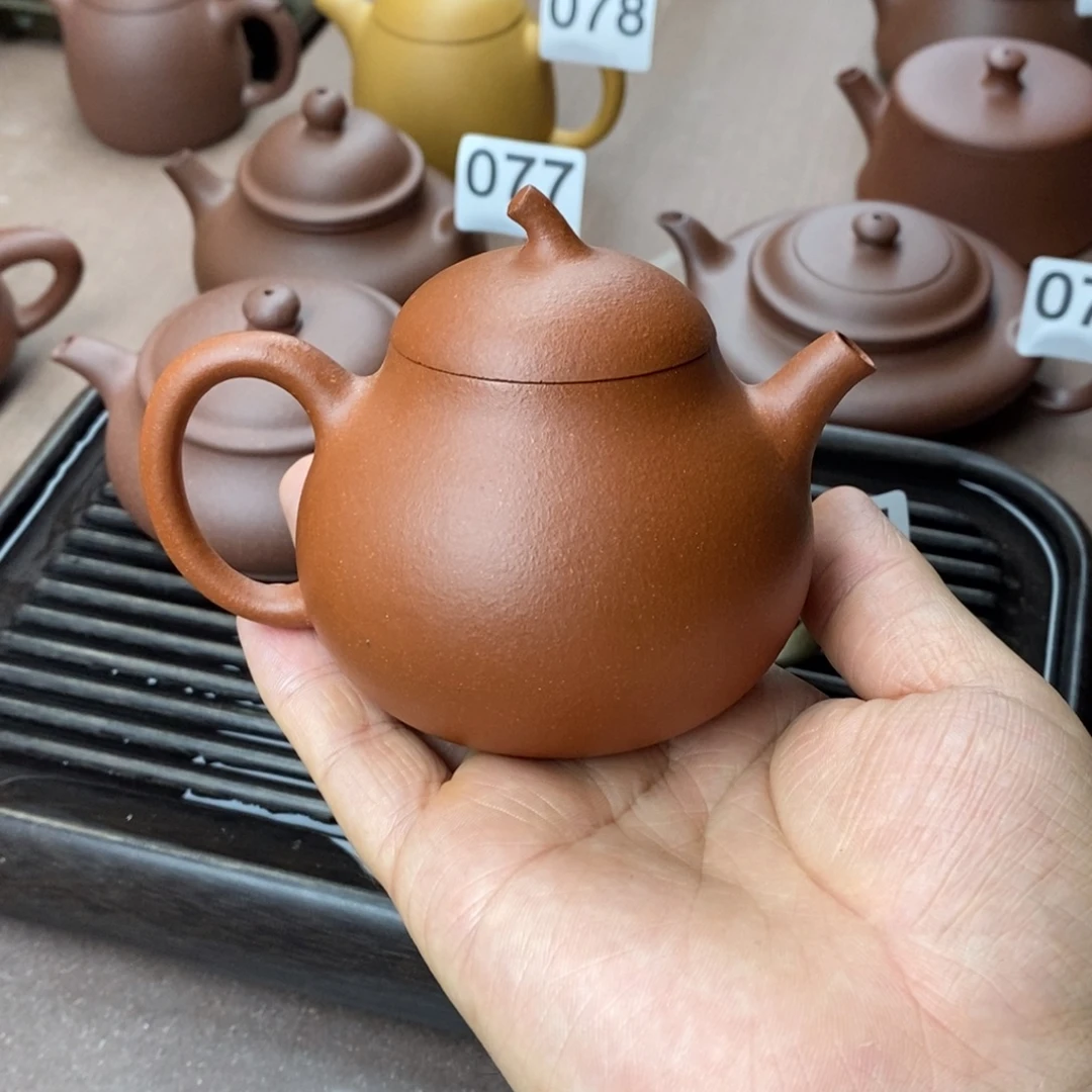 茶壶紫砂紫砂茄瓜