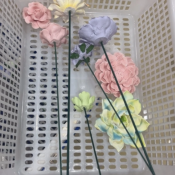 手工陶瓷默认微瑕花器243