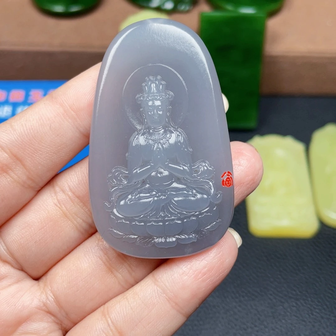 颈饰未镶嵌和田玉