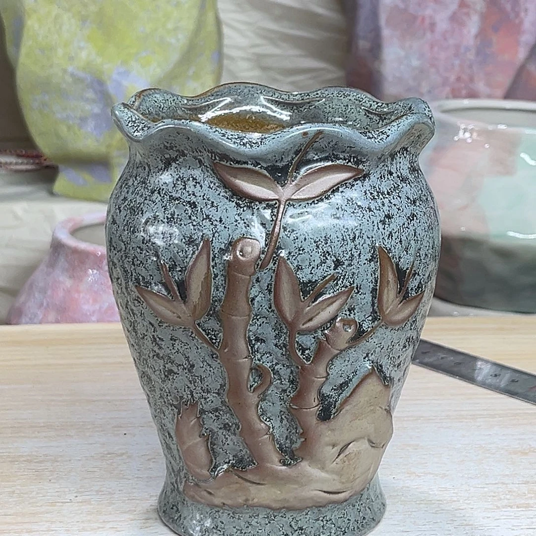 陶瓷绿植多肉微瑕花盆外口径：9*13