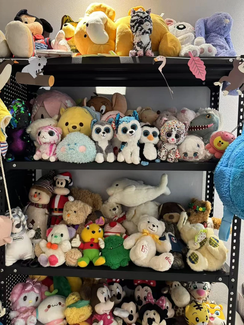 佐佑微瑕毛绒玩具屋