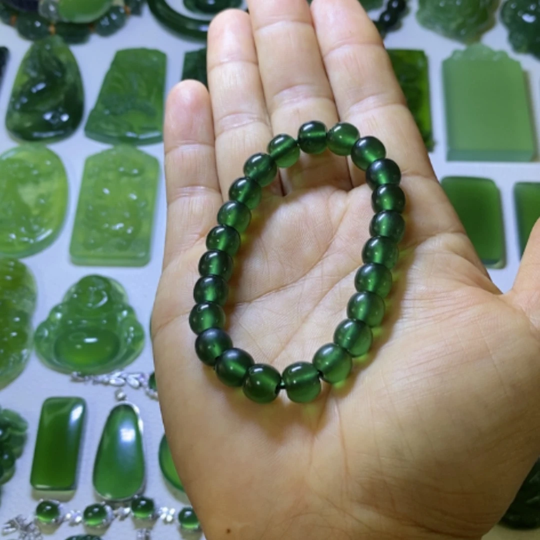 【闪购商品】未镶嵌蛇纹石玉手链