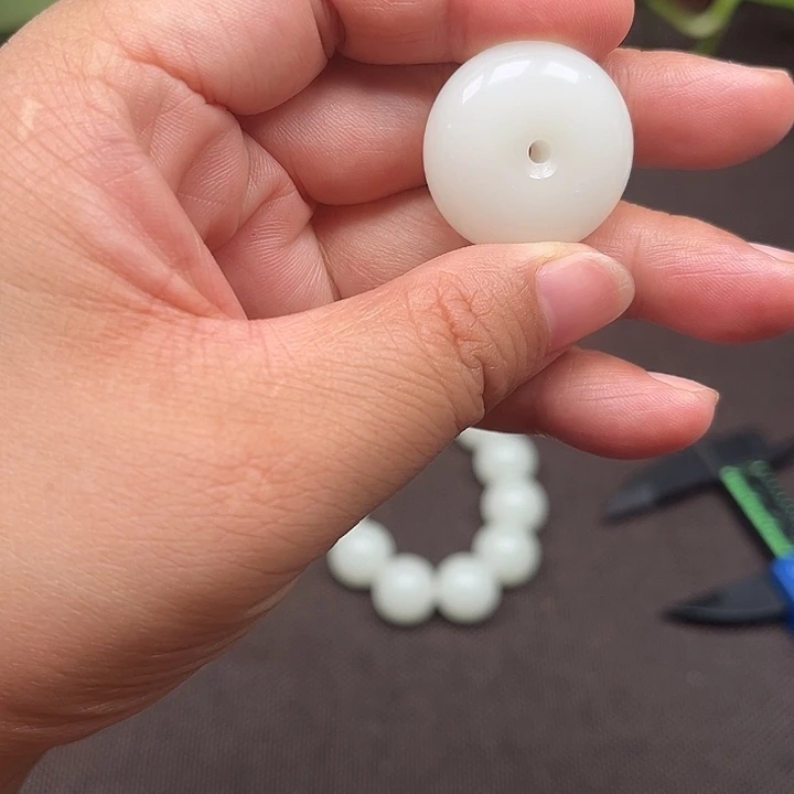 和田玉（白玉）未镶嵌套链