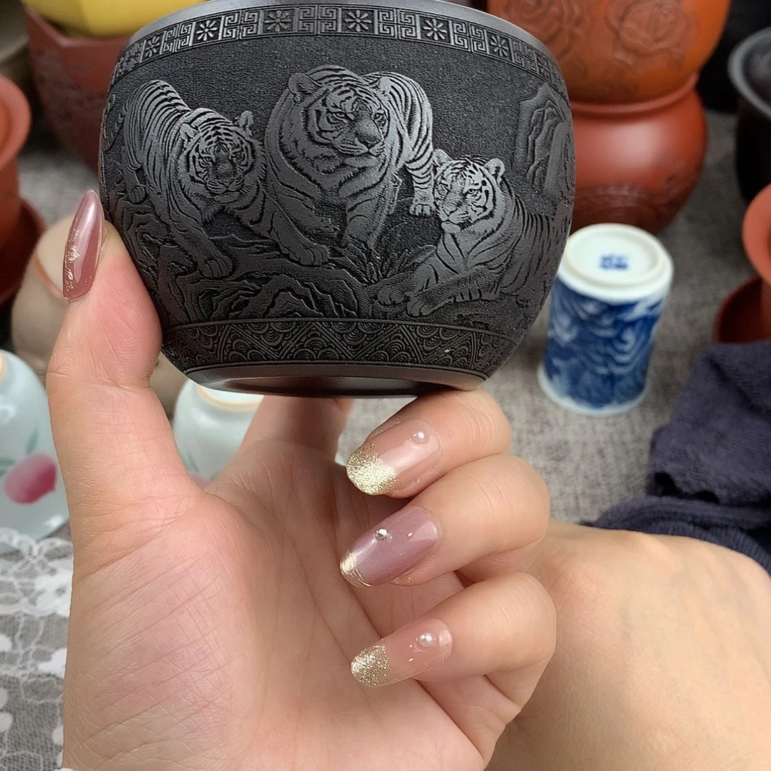茶杯紫砂高端主人杯