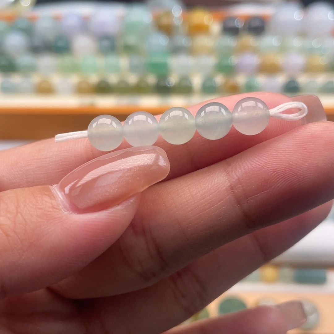 未镶嵌定制翡翠天然缅甸翡翠a货一组6.6