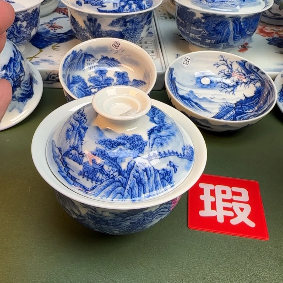 倾***8陶抖音前后纯手工手绘113