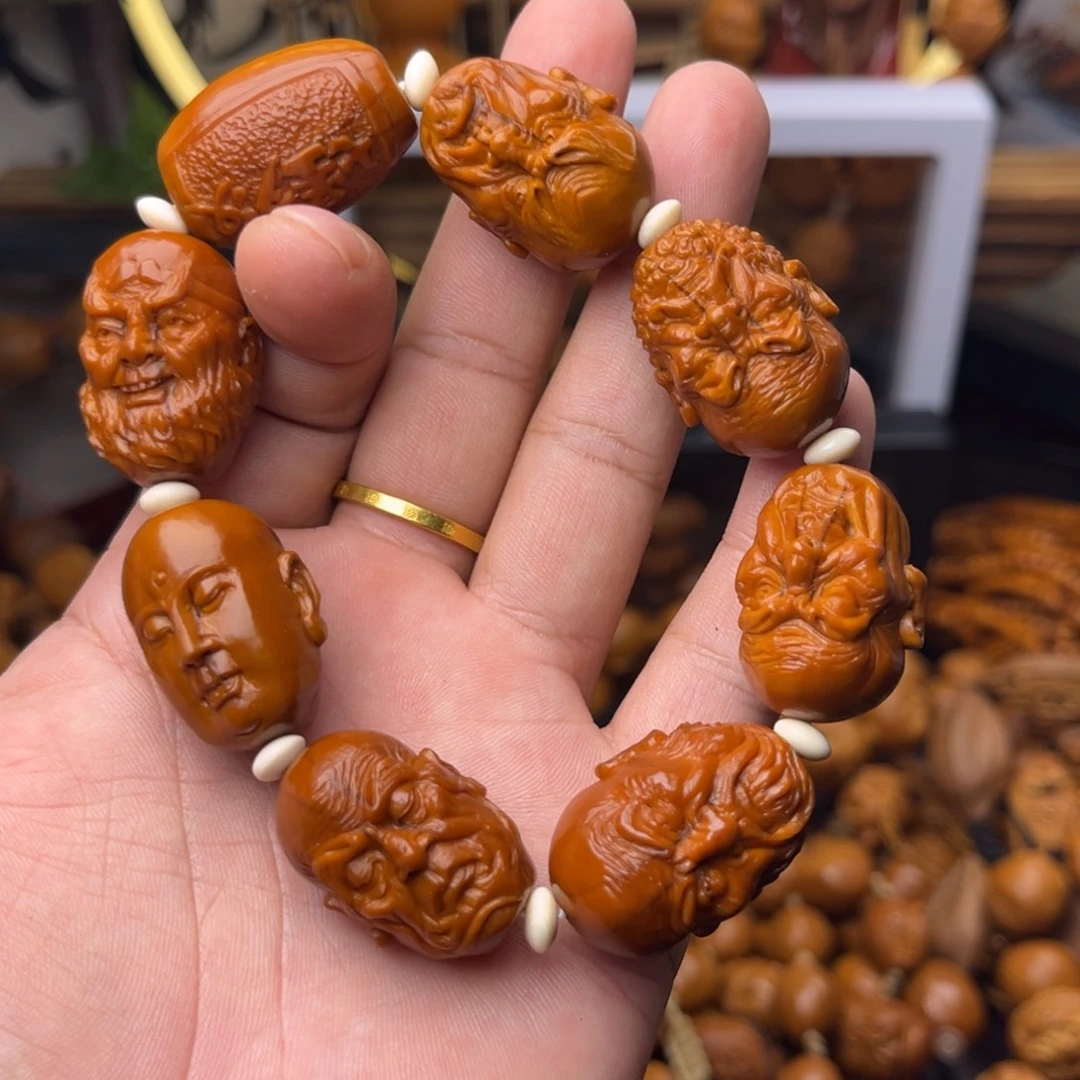 凡****吊坠橄榄核橄榄核七星罗汉1.9